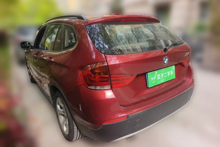 Used BMW X1 2010 sDrive18i Luxury Model Rear Left 45 Deg