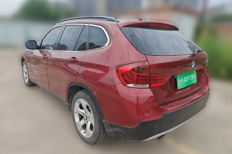 Used BMW X1 2010 sDrive18i Luxury Model Rear Left 45 Deg