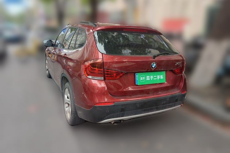Used BMW X1 2010 sDrive18i Luxury Model Rear Left 45 Deg