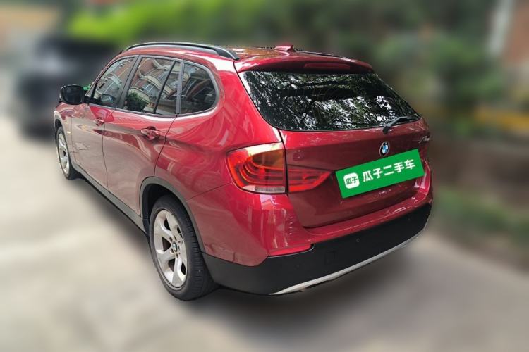 Used BMW X1 2010 sDrive18i Luxury Model Rear Left 45 Deg