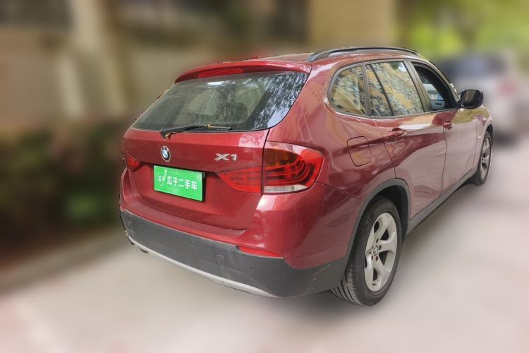 Used BMW X1 2010 sDrive18i Luxury Model Rear Right 45 Deg