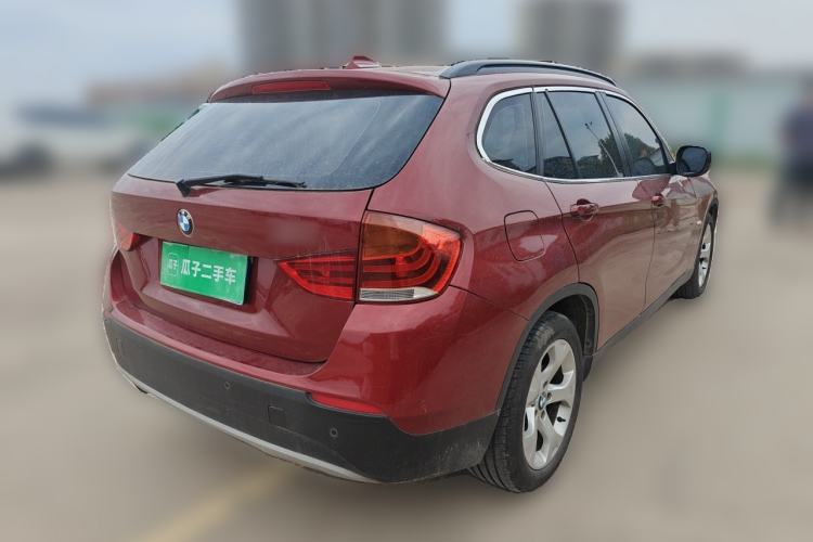 Used BMW X1 2010 sDrive18i Luxury Model Rear Right 45 Deg