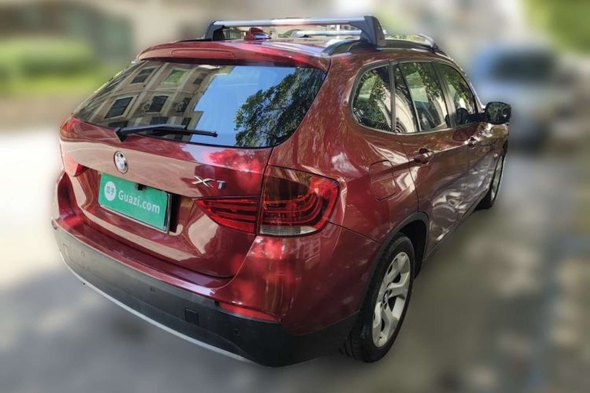 Used BMW X1 2010 sDrive18i Luxury Model Rear Right 45 Deg