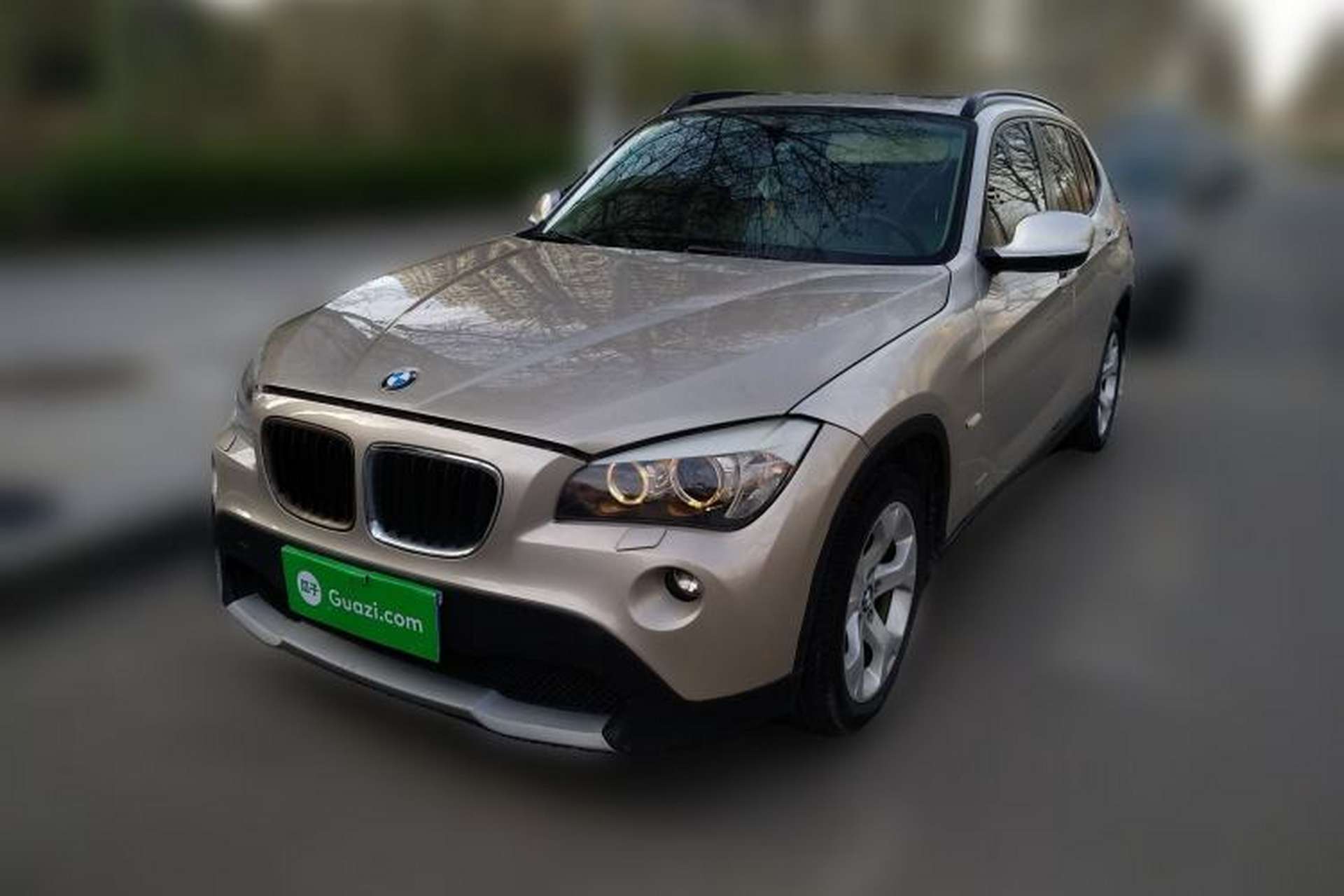 Used BMW X1 2010 sDrive18i Luxury Model Front Left 45 Deg