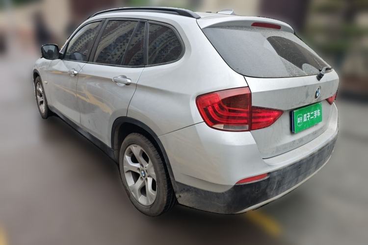 Used BMW X1 2010 sDrive18i Luxury Model Rear Left 45 Deg