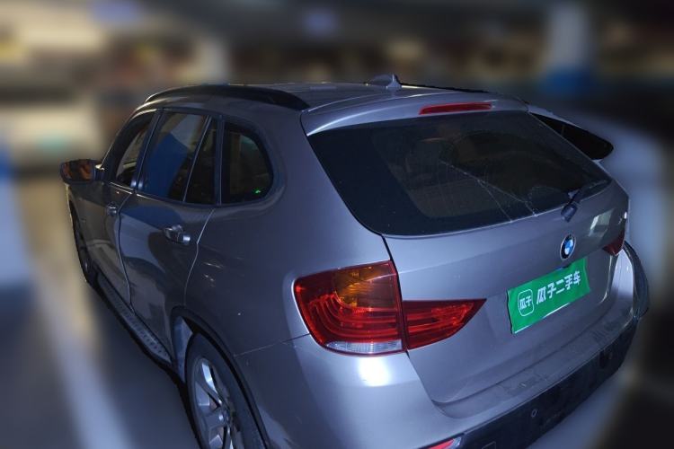Used BMW X1 2010 sDrive18i Luxury Model Rear Left 45 Deg