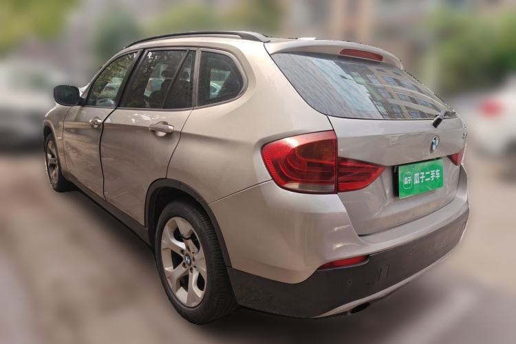 Used BMW X1 2010 sDrive18i Luxury Model Rear Left 45 Deg