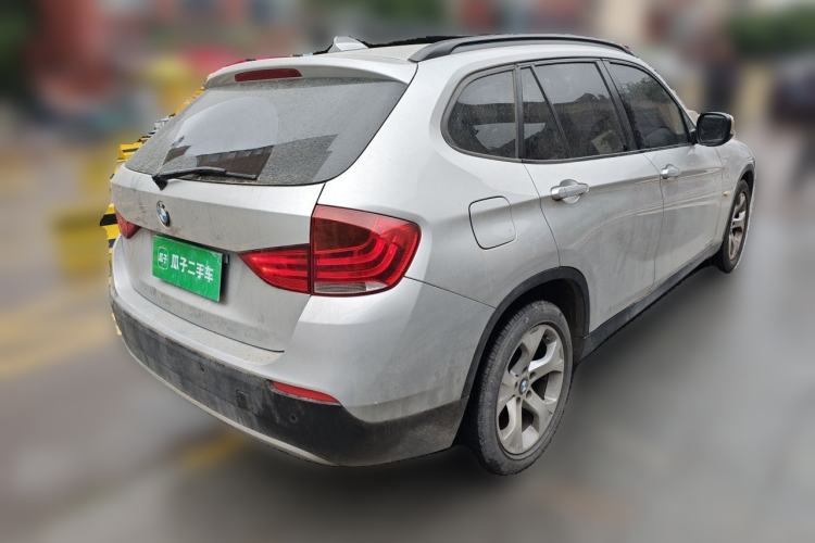 Used BMW X1 2010 sDrive18i Luxury Model Rear Right 45 Deg