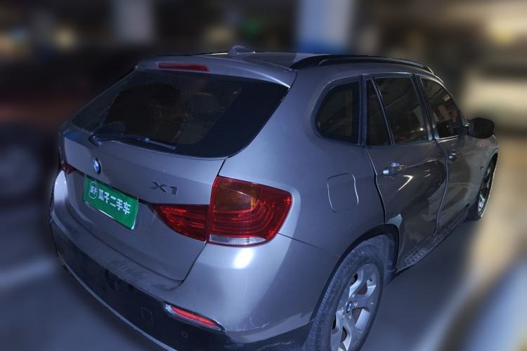 Used BMW X1 2010 sDrive18i Luxury Model Rear Right 45 Deg