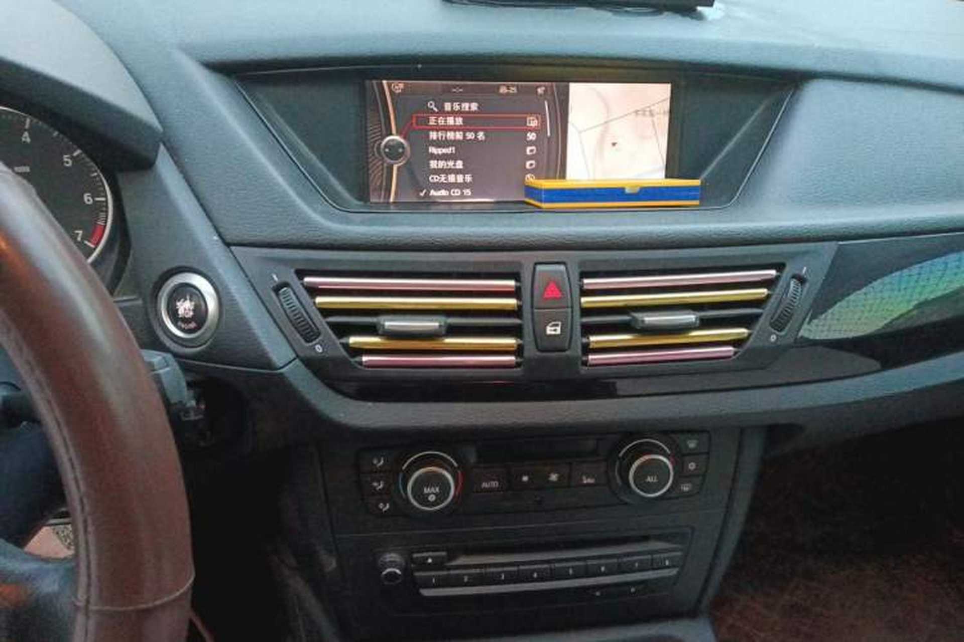 Used BMW X1 2010 sDrive18i Luxury Model Audio And AC Panel