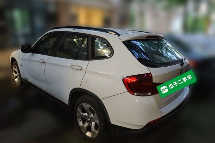 Used BMW X1 2010 sDrive18i Luxury Model Rear Left 45 Deg