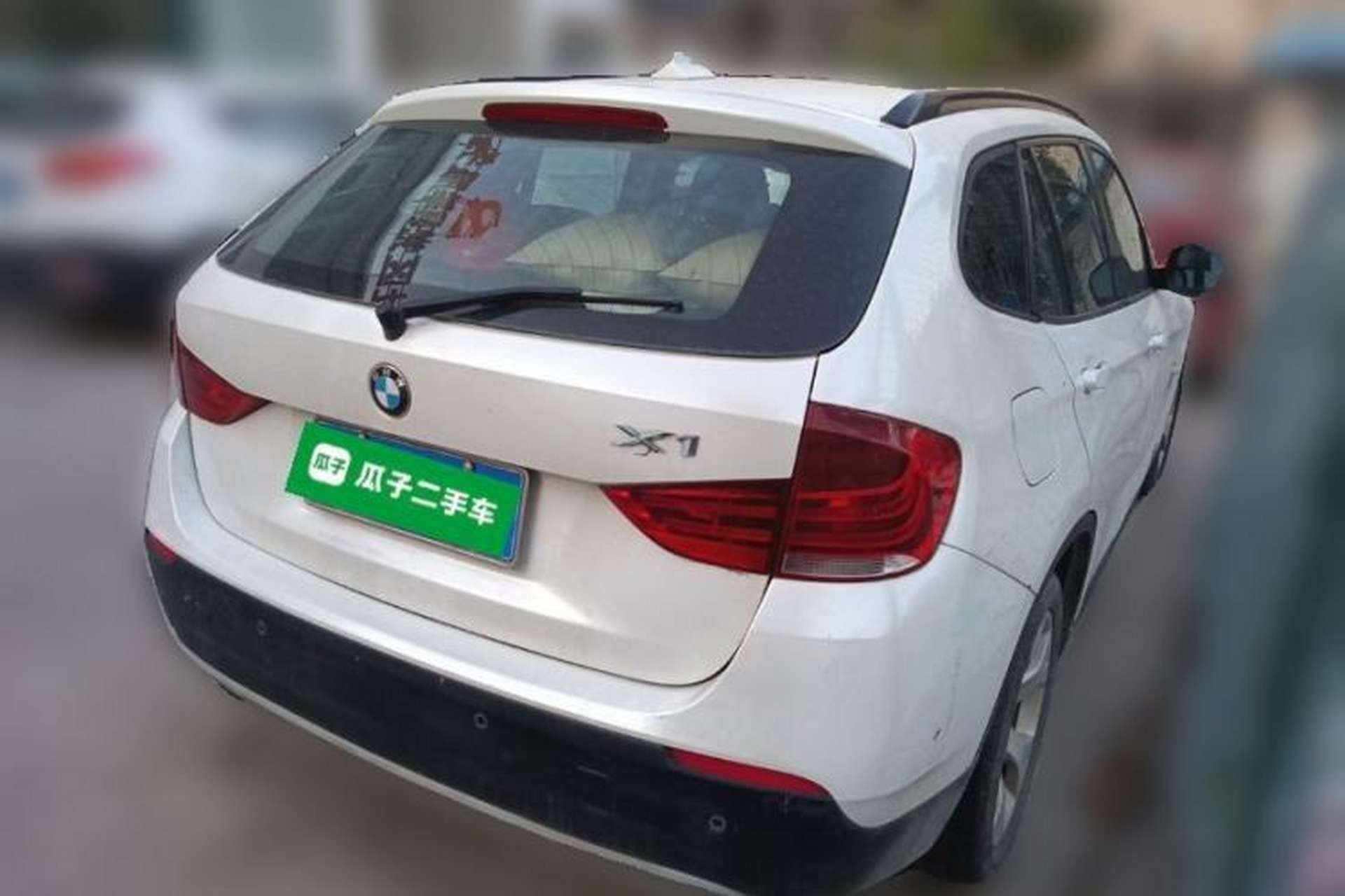 Used BMW X1 2010 sDrive18i Luxury Model Rear Right 45 Deg