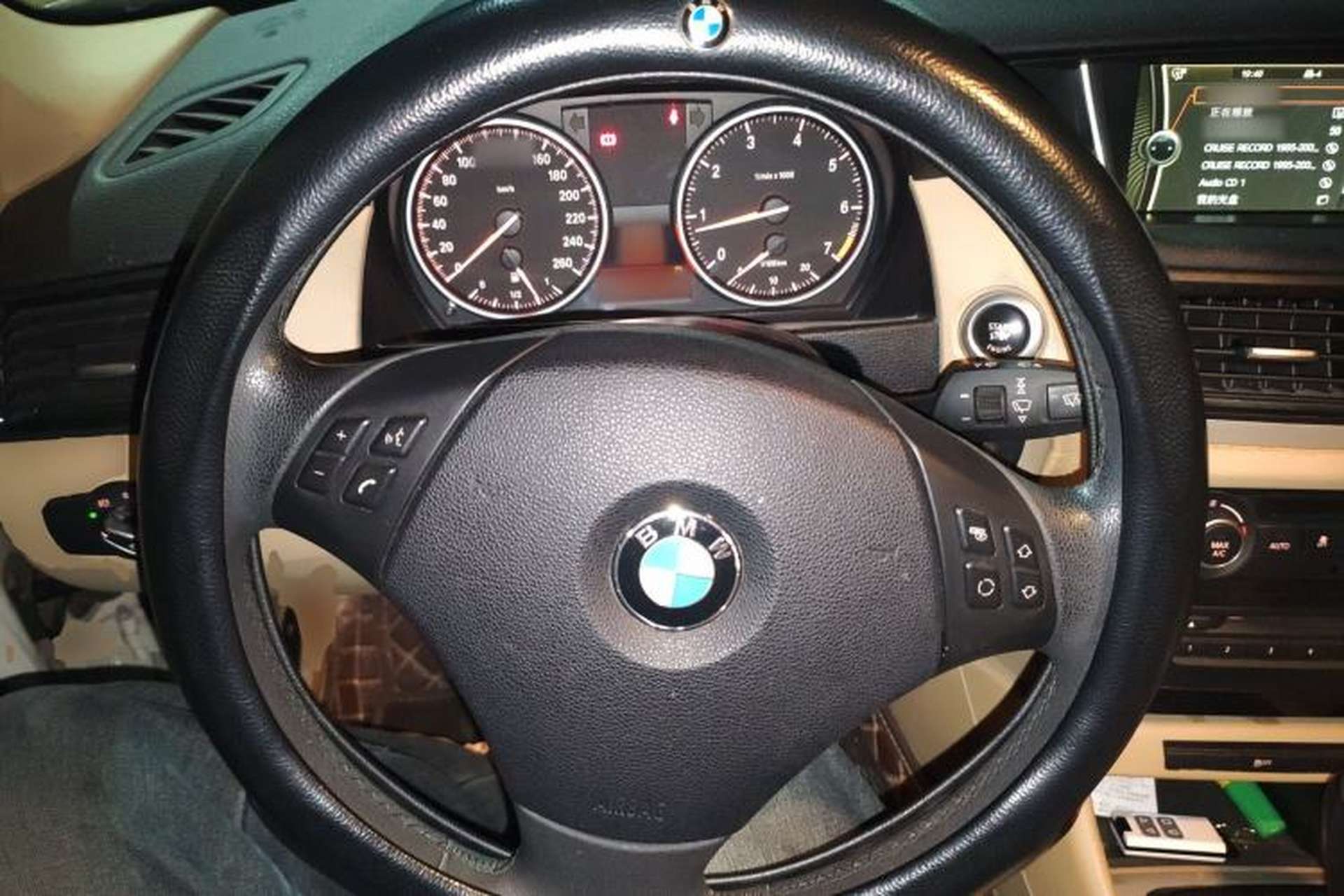 Used BMW X1 2010 sDrive18i Luxury Model Steering Wheel