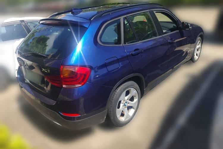 Used BMW X1 2012 sDrive18i Luxury Edition Rear Right 45 Deg