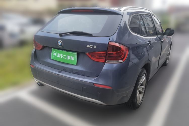 Used BMW X1 2012 sDrive18i Luxury Edition Rear Right 45 Deg