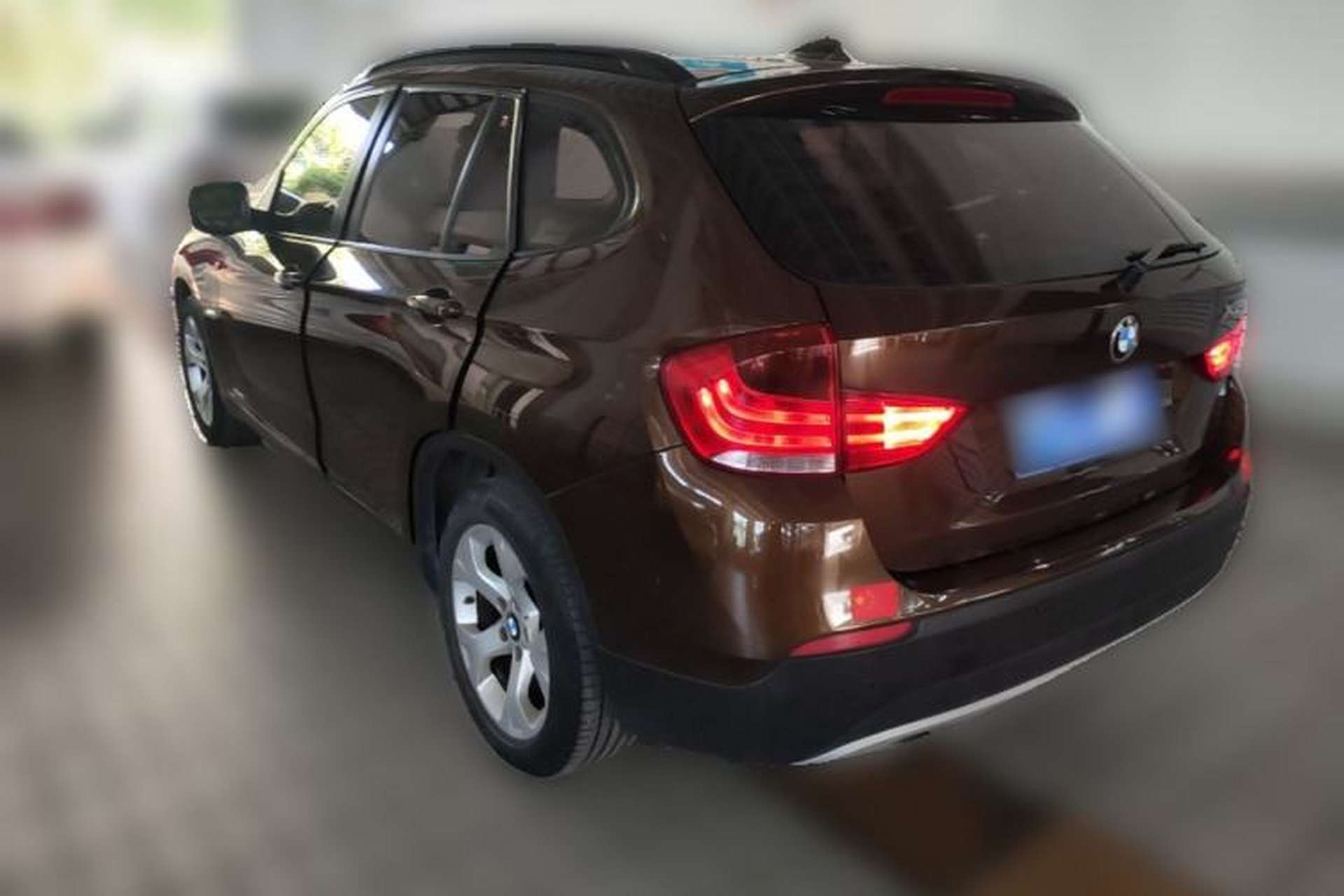 Used BMW X1 2012 sDrive18i Luxury Edition Rear Left 45 Deg