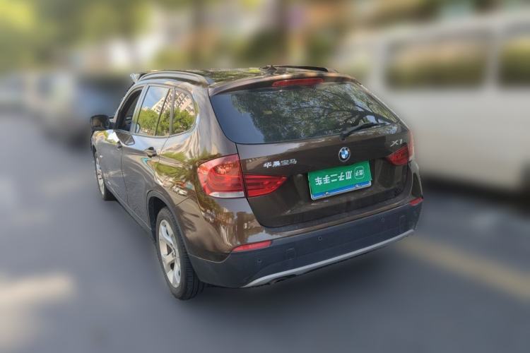 Used BMW X1 2012 sDrive18i Luxury Model Rear Left 45 Deg