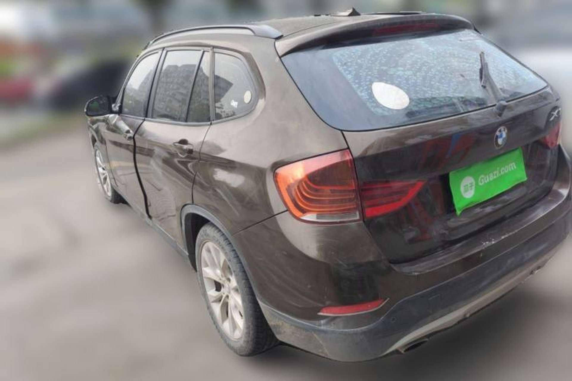 Used BMW X1 2012 sDrive18i Luxury Edition Rear Left 45 Deg
