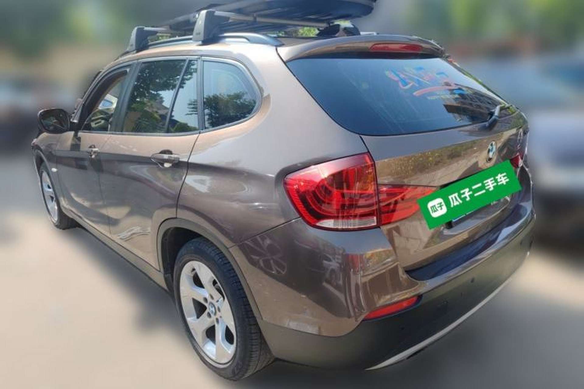 Used BMW X1 2012 sDrive18i Luxury Model Rear Left 45 Deg