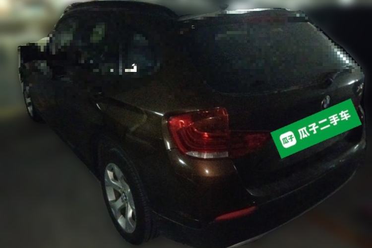 Used BMW X1 2012 sDrive18i Luxury Edition Rear Left 45 Deg