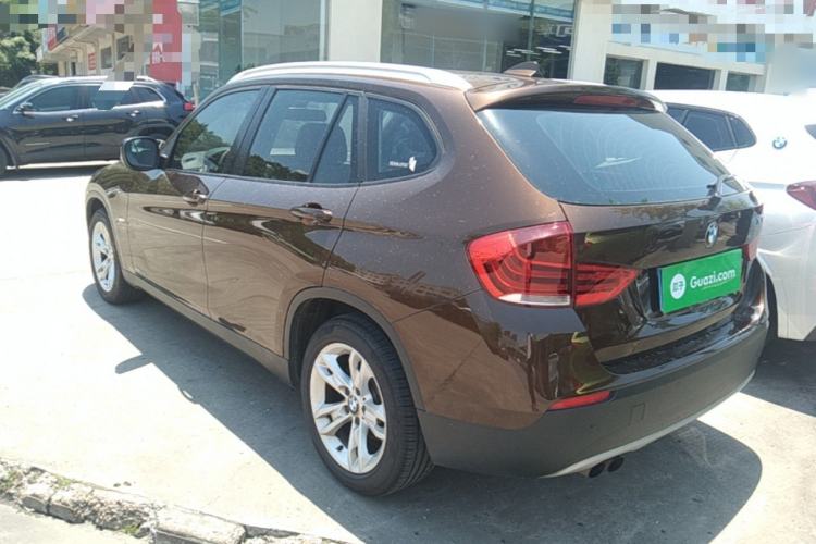 Used BMW X1 2012 xDrive20i Luxury Model Rear Left 45 Deg