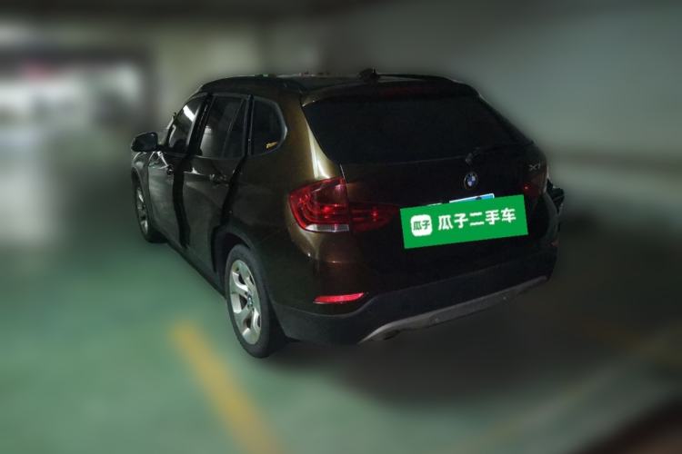 Used BMW X1 2012 sDrive18i Luxury Edition Rear Left 45 Deg