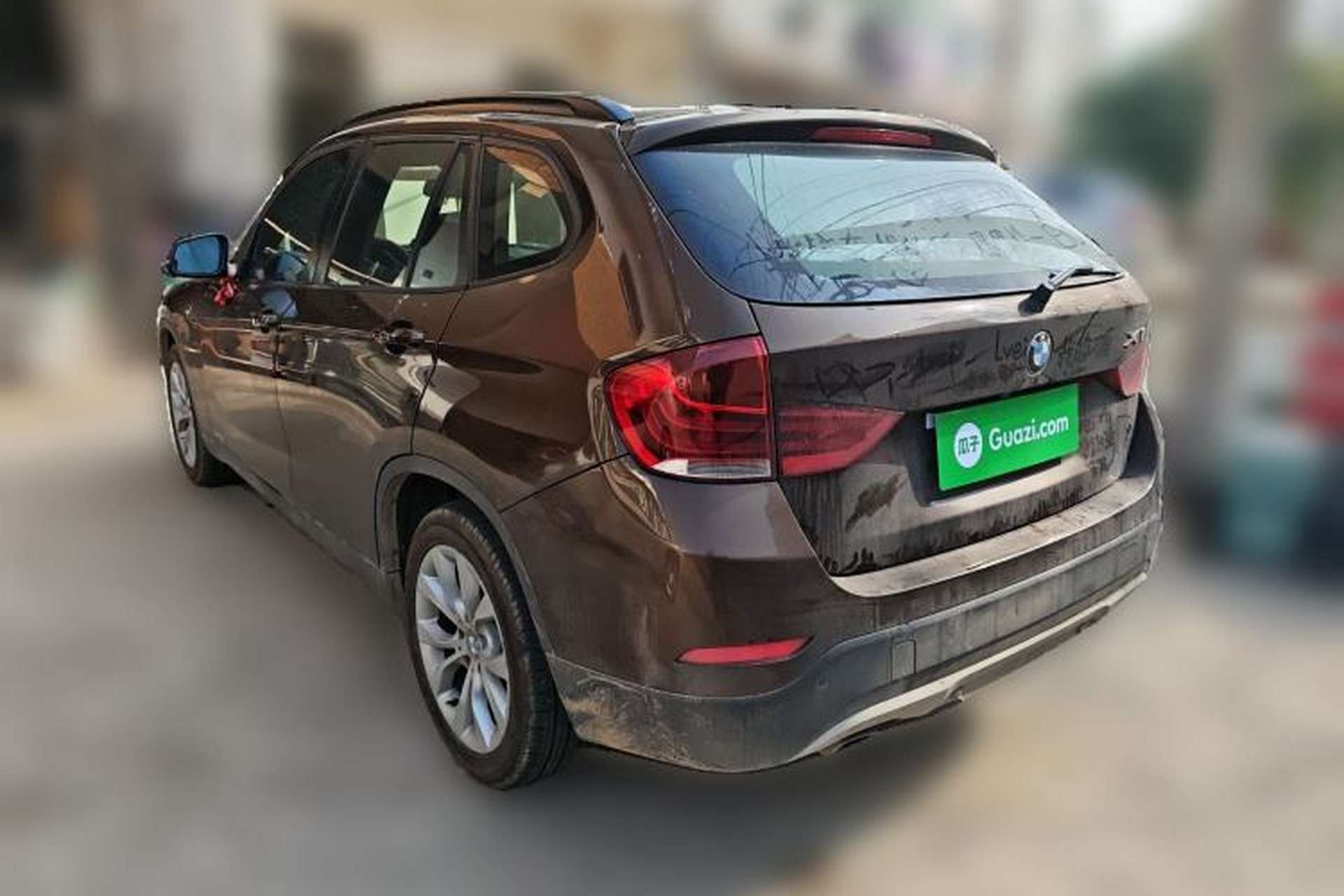 Used BMW X1 2012 sDrive18i Luxury Edition Rear Left 45 Deg