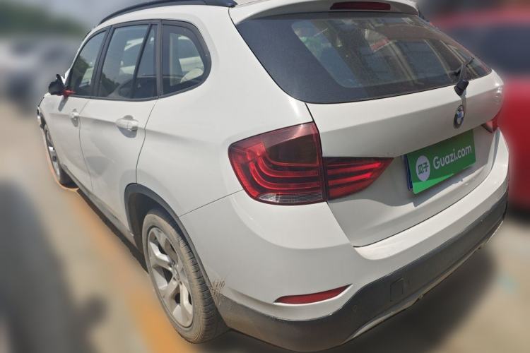 Used BMW X1 2012 sDrive18i Luxury Edition Rear Left 45 Deg