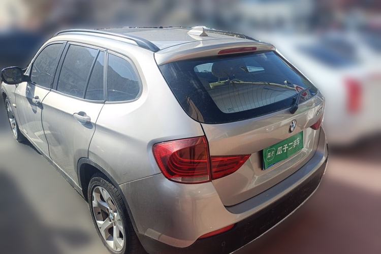 Used BMW X1 2012 sDrive18i Luxury Model Rear Left 45 Deg