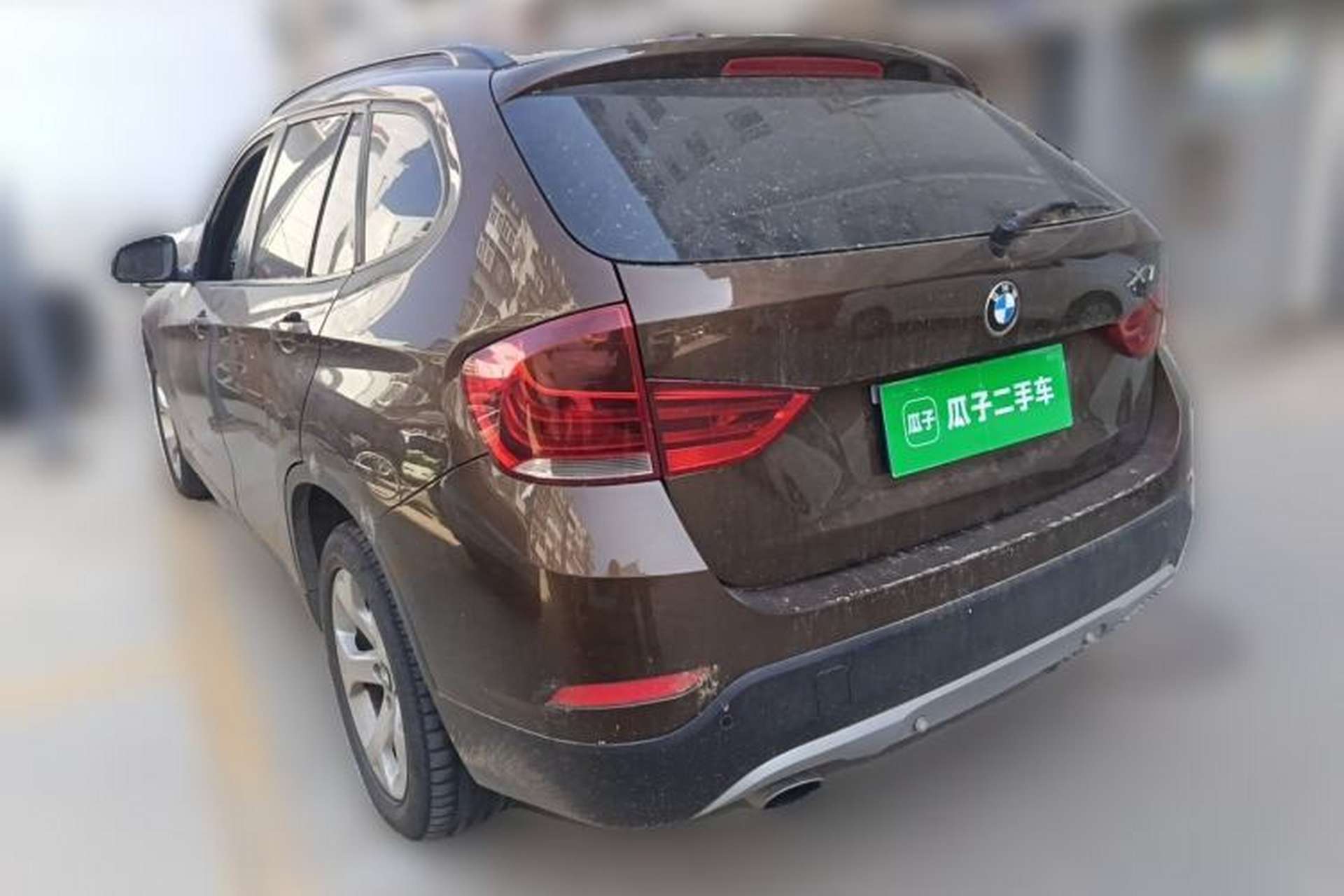 Used BMW X1 2012 sDrive18i Luxury Edition Rear Left 45 Deg