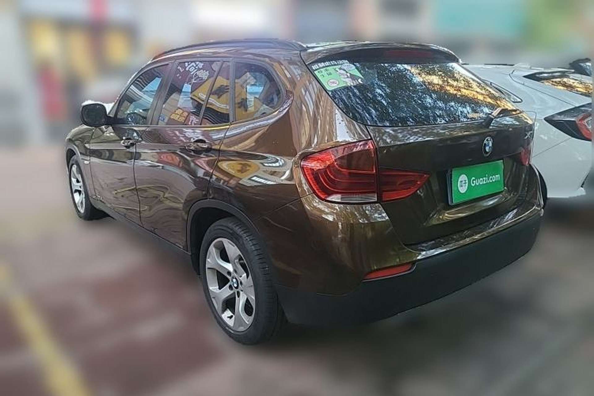 Used BMW X1 2012 sDrive18i Luxury Edition Rear Left 45 Deg