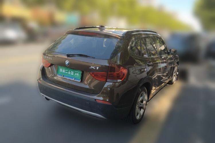 Used BMW X1 2012 sDrive18i Luxury Model Rear Right 45 Deg