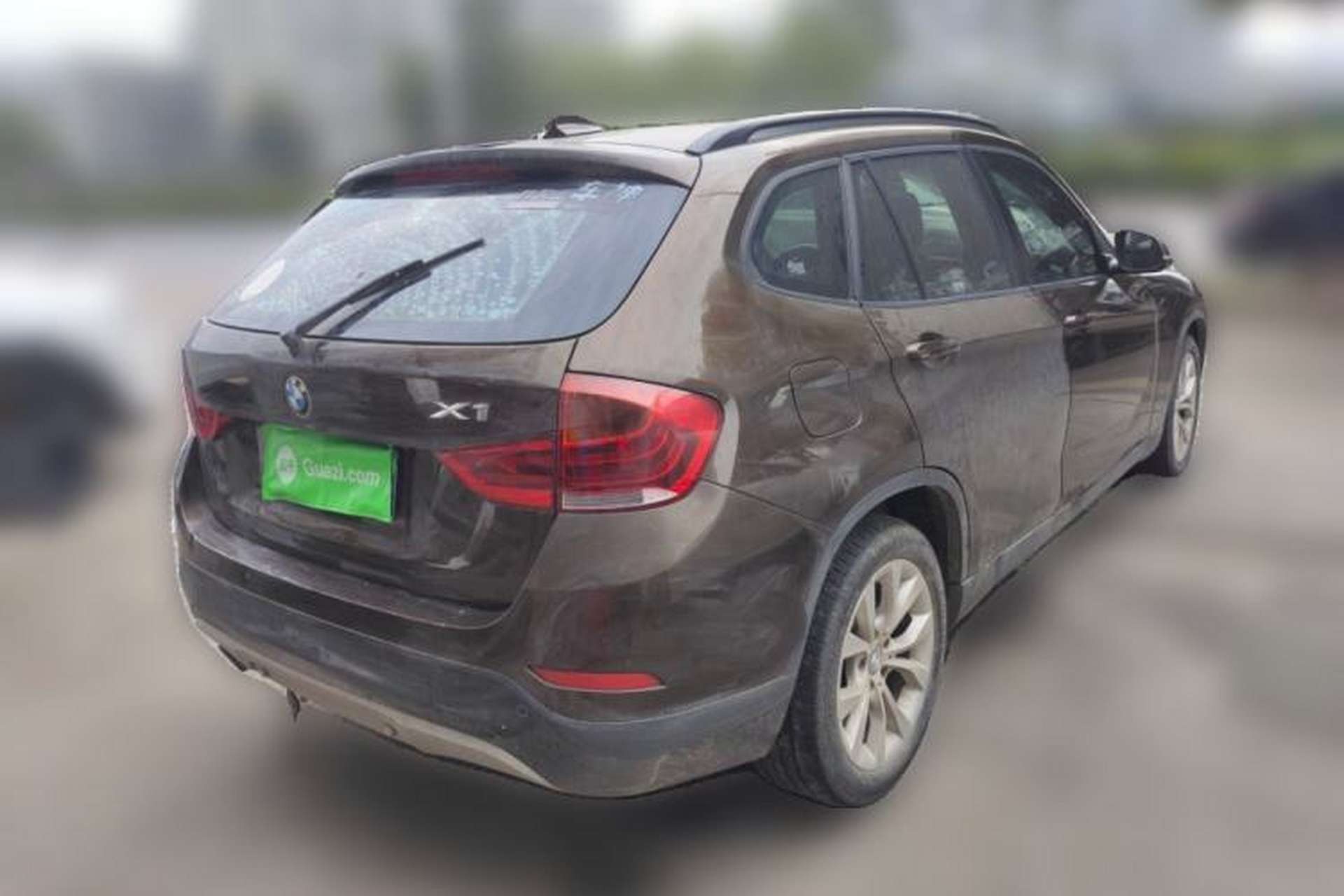 Used BMW X1 2012 sDrive18i Luxury Edition Rear Right 45 Deg