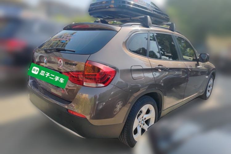 Used BMW X1 2012 sDrive18i Luxury Model Rear Right 45 Deg