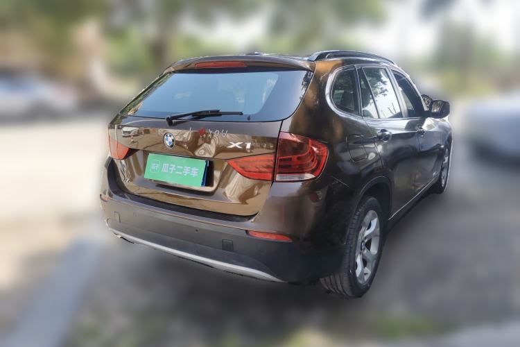 Used BMW X1 2012 sDrive18i Luxury Model Rear Right 45 Deg