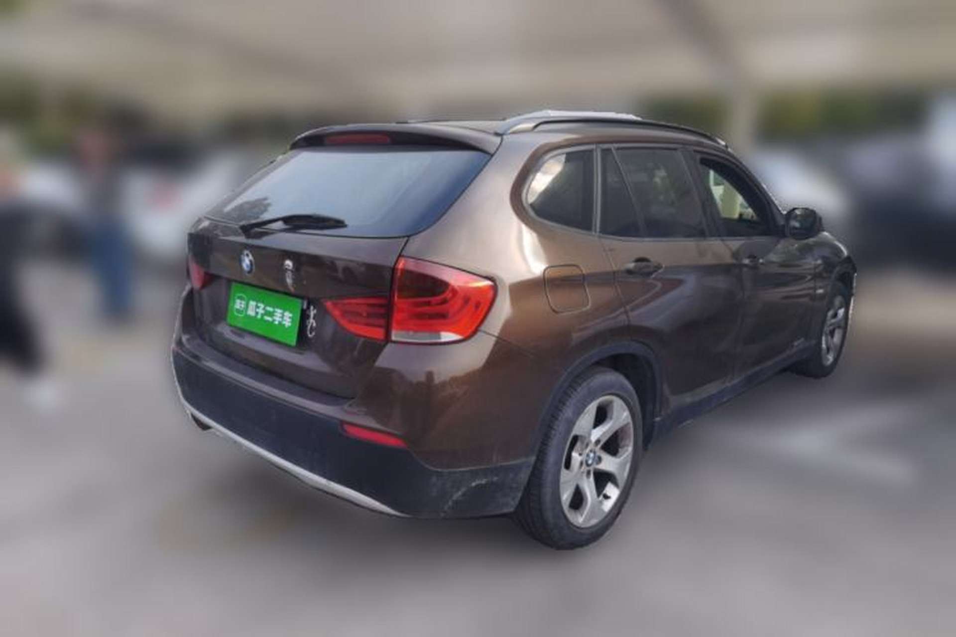 Used BMW X1 2012 sDrive18i Fashion Model Rear Right 45 Deg