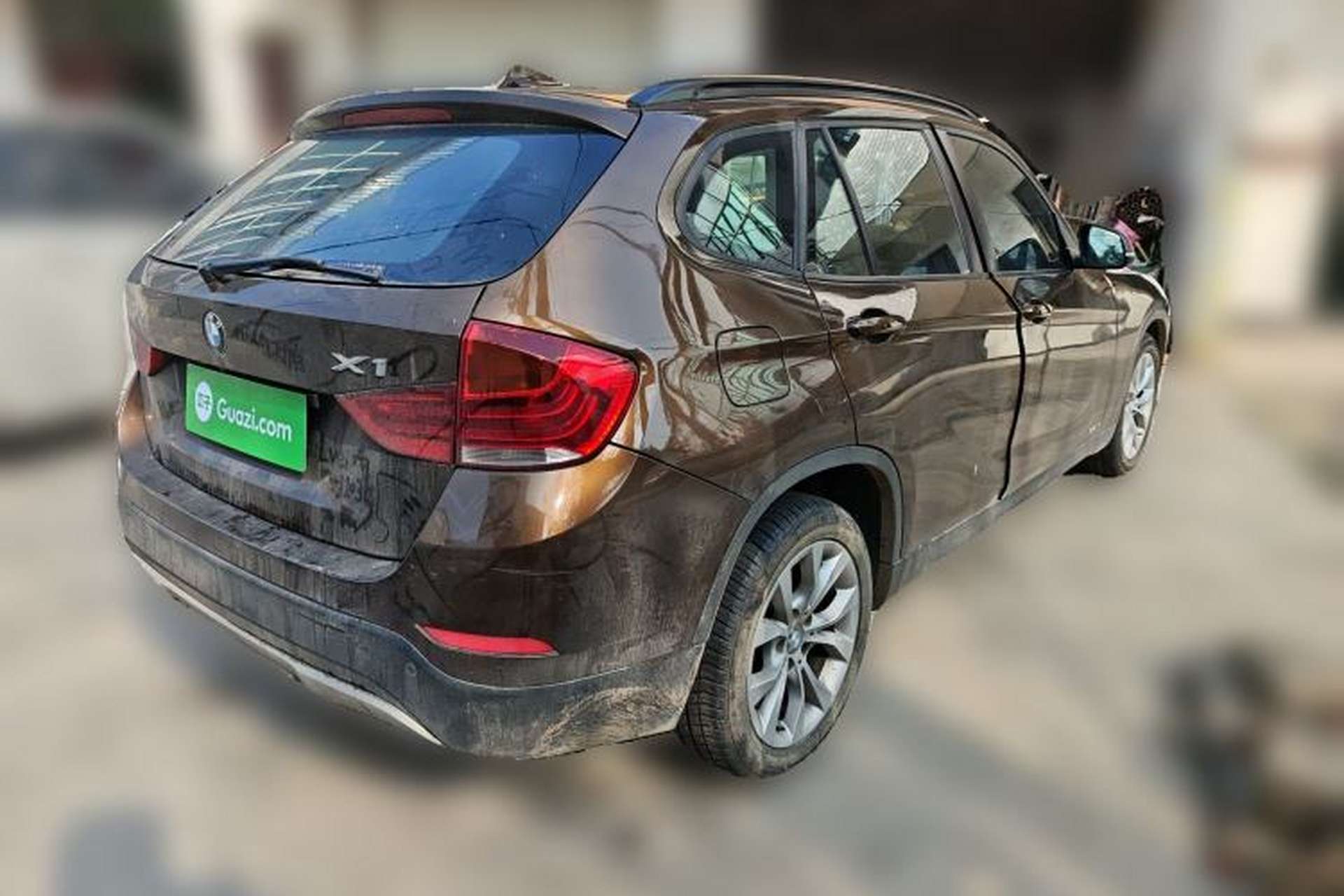 Used BMW X1 2012 sDrive18i Luxury Edition Rear Right 45 Deg