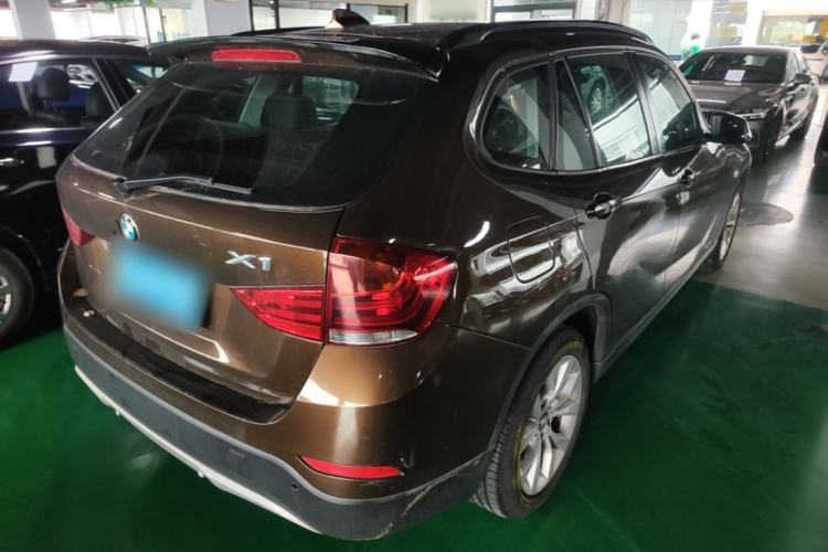 Used BMW X1 2012 sDrive18i Luxury Edition Rear Right 45 Deg