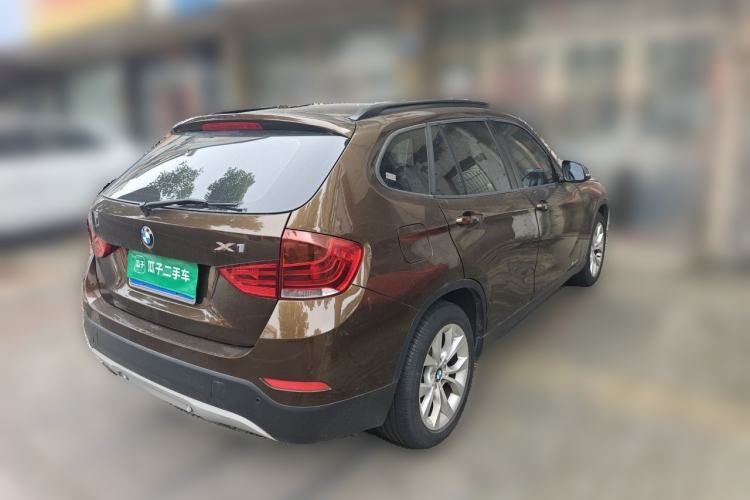 Used BMW X1 2012 sDrive18i Luxury Edition Rear Right 45 Deg