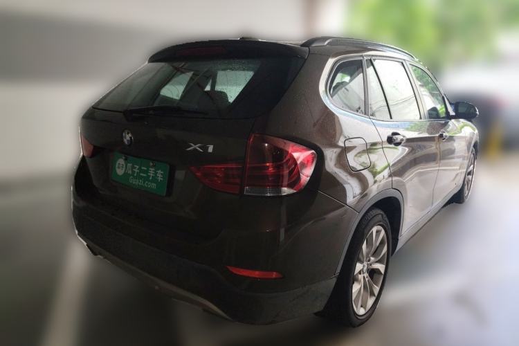 Used BMW X1 2012 sDrive18i Luxury Edition Rear Right 45 Deg