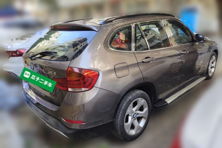 Used BMW X1 2012 sDrive18i Luxury Edition Rear Right 45 Deg