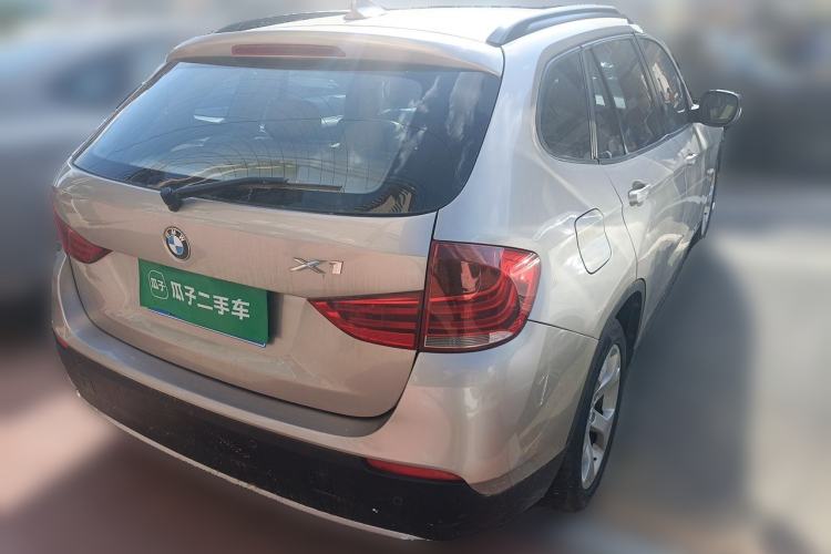 Used BMW X1 2012 sDrive18i Luxury Model Rear Right 45 Deg