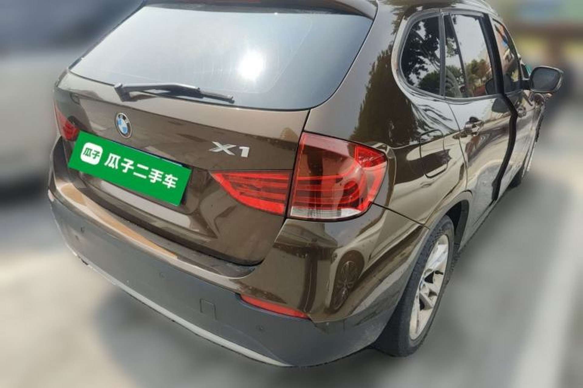 Used BMW X1 2012 xDrive20i Luxury Model Rear Right 45 Deg