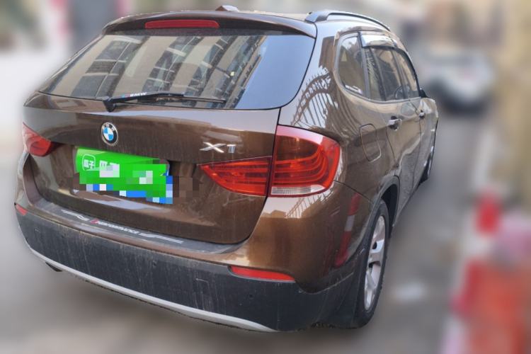 Used BMW X1 2012 sDrive18i Luxury Model Rear Right 45 Deg