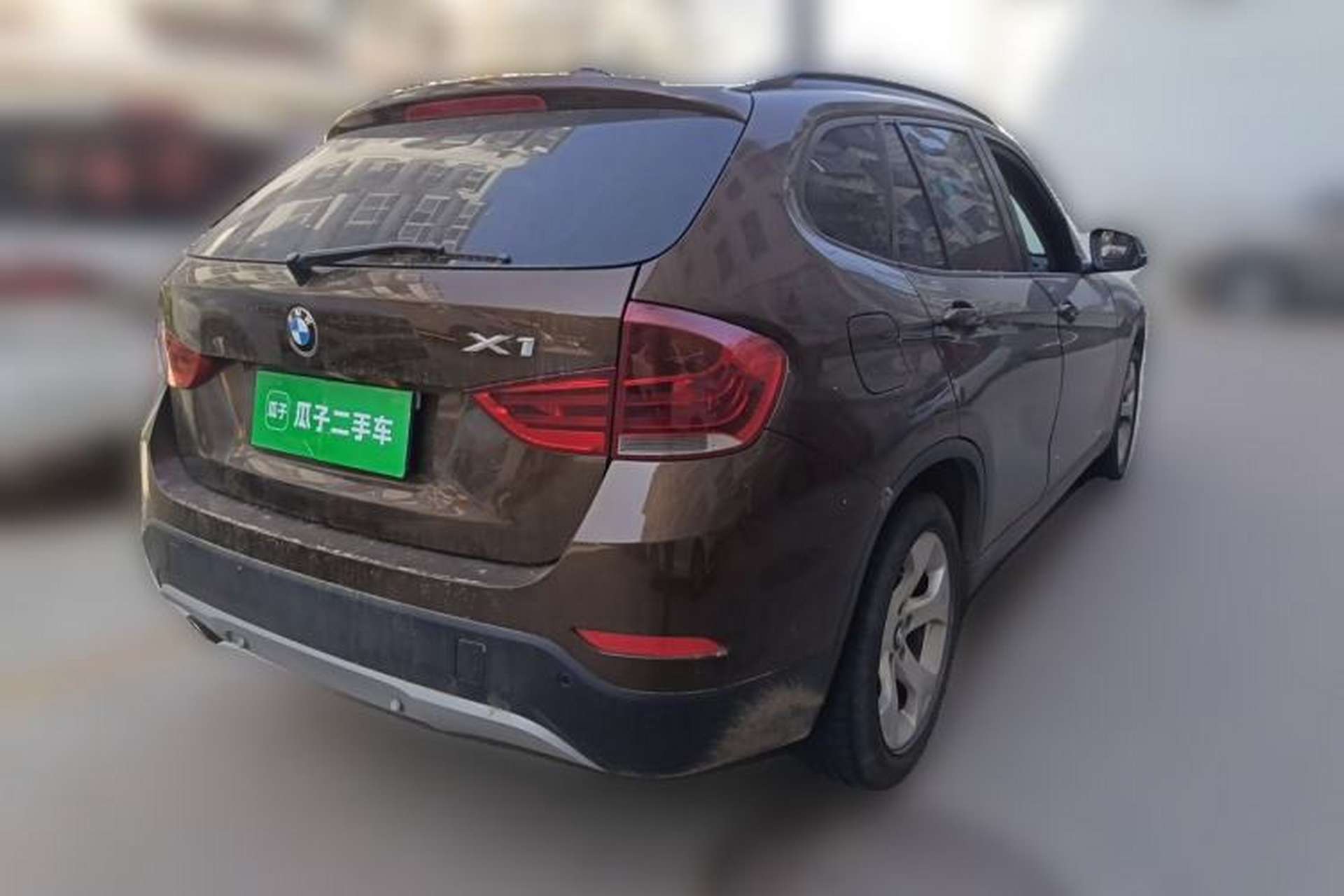 Used BMW X1 2012 sDrive18i Luxury Edition Rear Right 45 Deg