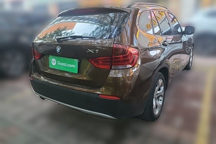 Used BMW X1 2012 sDrive18i Luxury Edition Rear Right 45 Deg