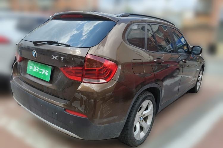 Used BMW X1 2012 sDrive18i Luxury Model Rear Right 45 Deg