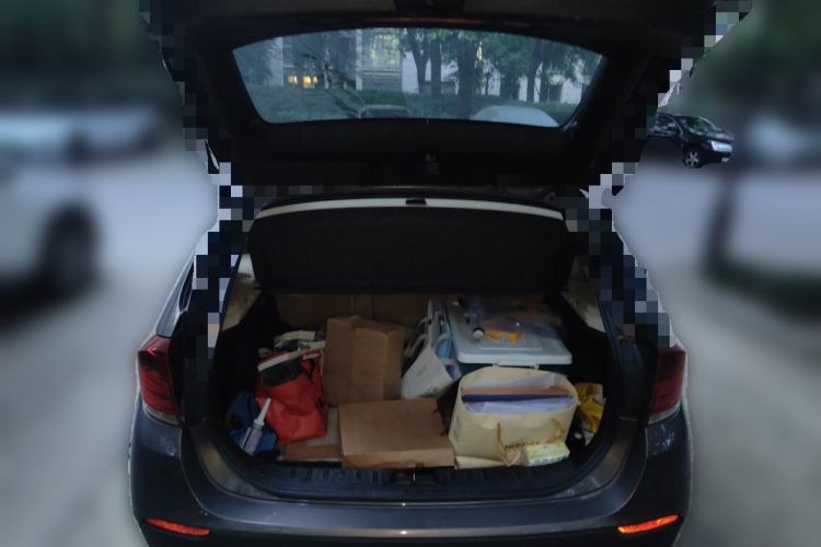 Used BMW X1 2012 sDrive18i Luxury Edition Trunk