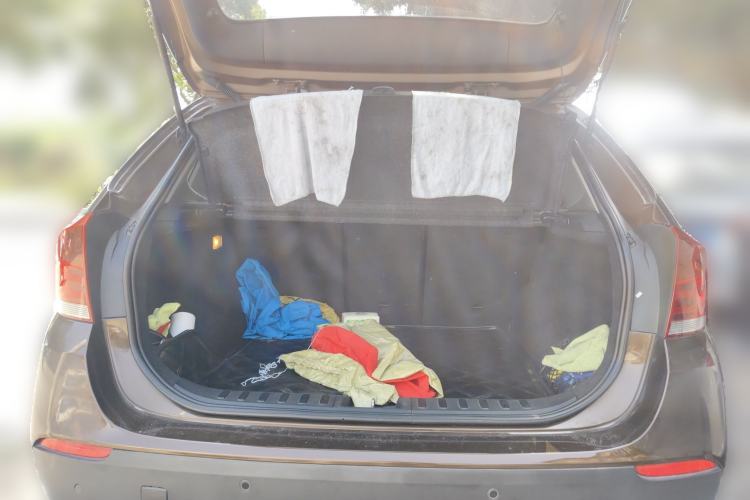 Used BMW X1 2012 sDrive18i Luxury Model Trunk