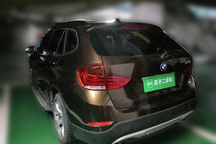 Used BMW X1 2012 sDrive18i Luxury Edition Rear Left 45 Deg
